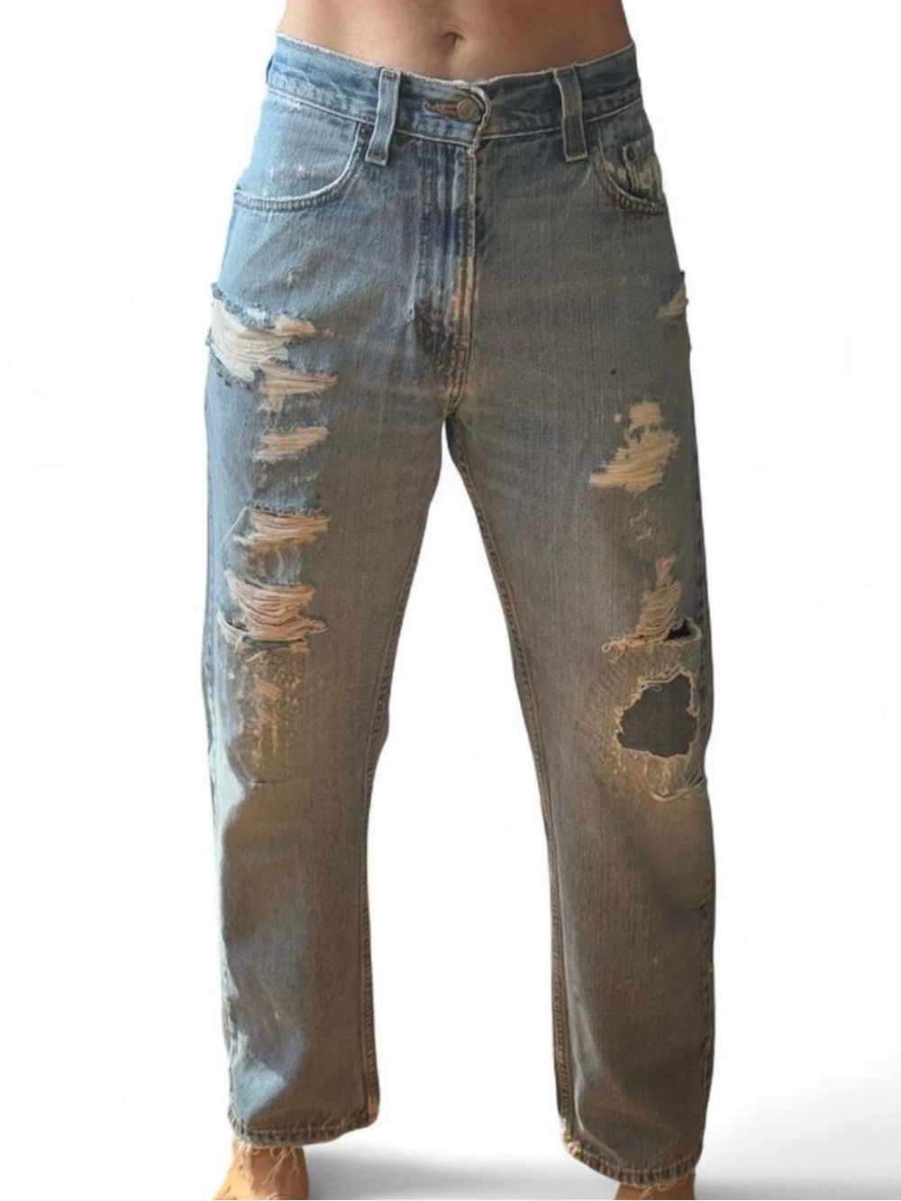 Y2K distressed Levis 559 relaxed straight